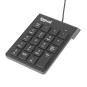 iggual Teclado numérico USB CK-NUM-19T negro
