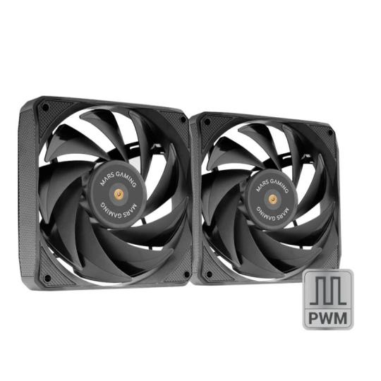 MARS GAMING KIT VENTIS 2EN1 120MM ULTRASILENCIOSO