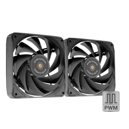 MARS GAMING KIT VENTIS 2EN1 120MM ULTRASILENCIOSO