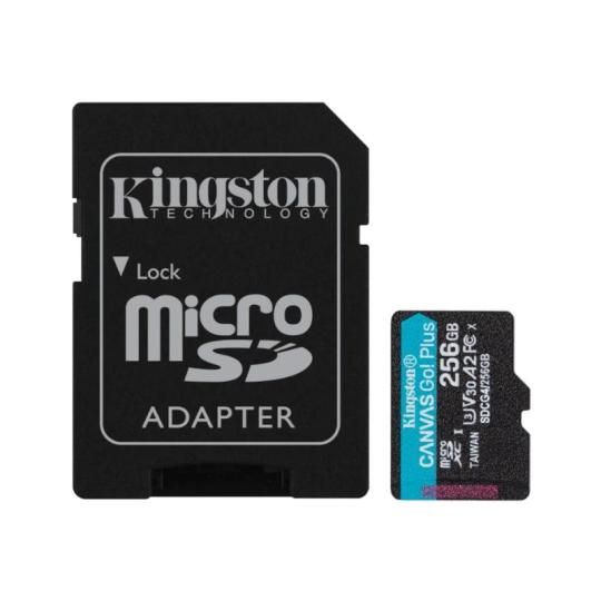 Kingston microSD Canvas Go! Plus 4 256GB 200 MB-s