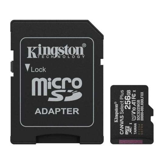 Kingston SDCS3/256GB microSDXC Gen3 150MB/s A1
