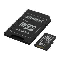 Kingston SDCS3/256GB microSDXC Gen3 150MB/s A1
