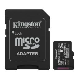 Kingston SDCS3/512GB microSDXC Gen3 150MB/s A1