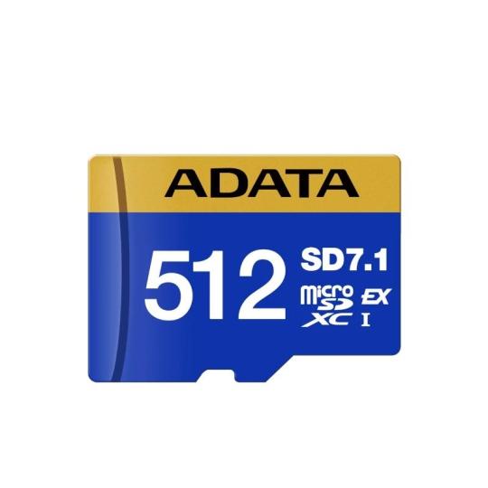ADATA Extreme microSDXC 512GB SD7.1 Gen3x1 Switch2
