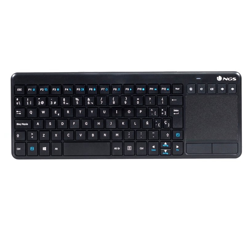 NGS Teclado inalámbrico con Touchpad Multimedia 2.