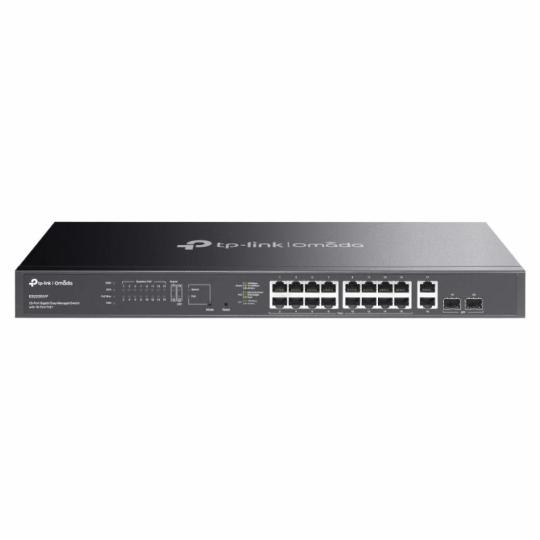 TP-Link ES220GMP Switch 16xG PoE+ 2xG 2xSFP 250W