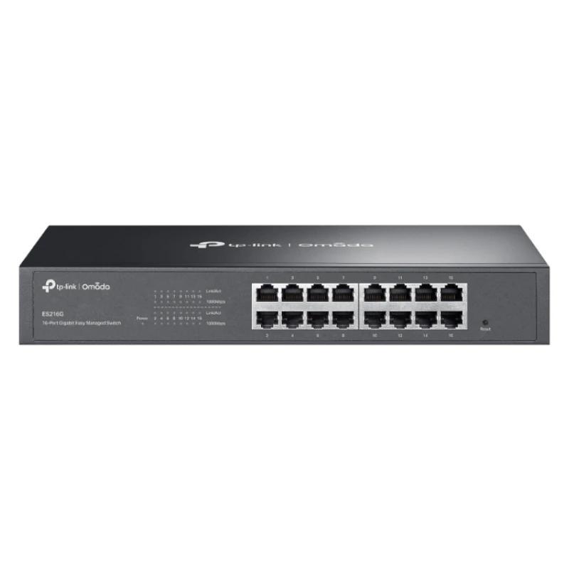TP-Link ES216G Switch 16xGbE Metal 1U