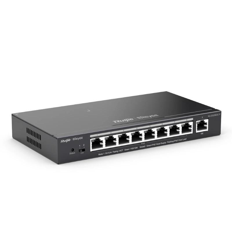 Reyee ES209GC-P Switch 9xGbE (8 PoE/POE+) 120W