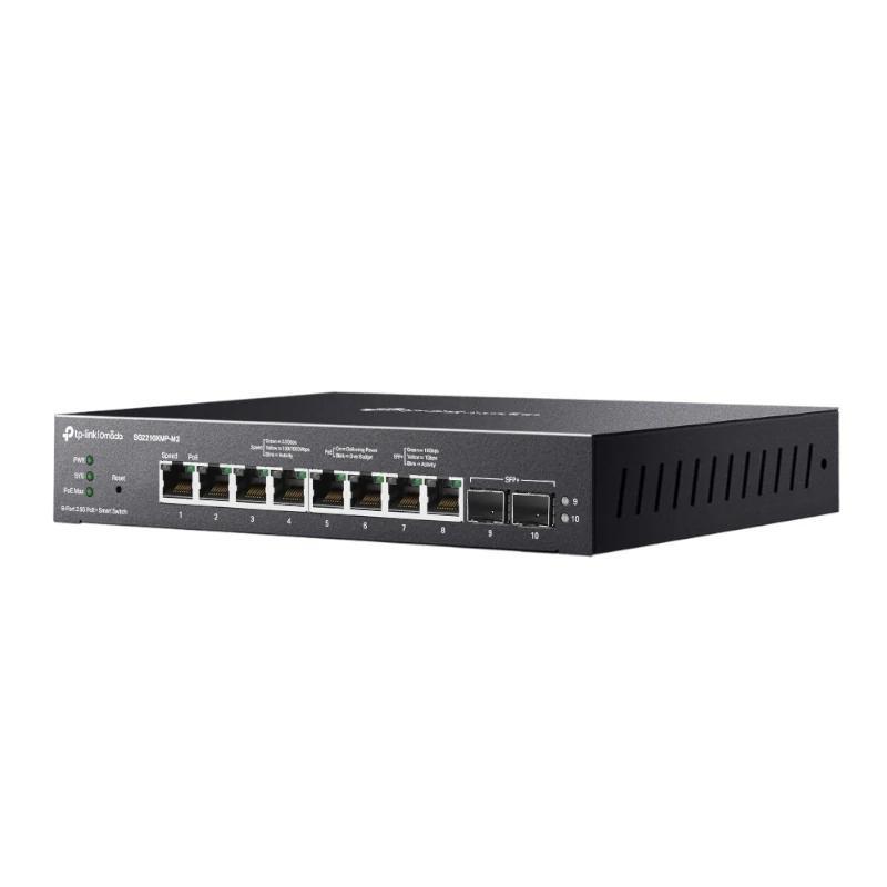 TP-Link SG2210XMP-M2 Switch 8x2,5Gb PoE+ 2xSFP+