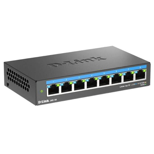 D-Link DMS-108 8x2.5MGb Unmanaged Switch