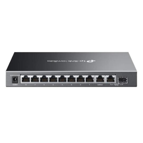 TP-Link ES210GMP Switch 8xG PoE+ 1xGbE 1xG-C 123W