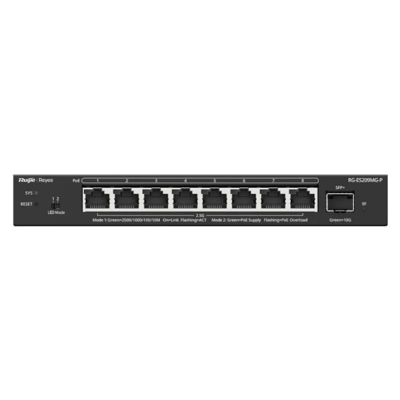 Reyee ES209MG-P Switch 5xmGB PoE 1xSFP+ 130W