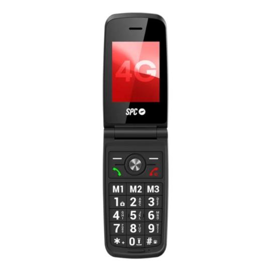 SPC 2342R Titan 4G Movil Senior 2.4" S.HELP Rojo