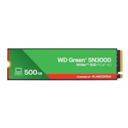 WD Green SN3000 SSD 500GB PCIe Gen4  NVMe