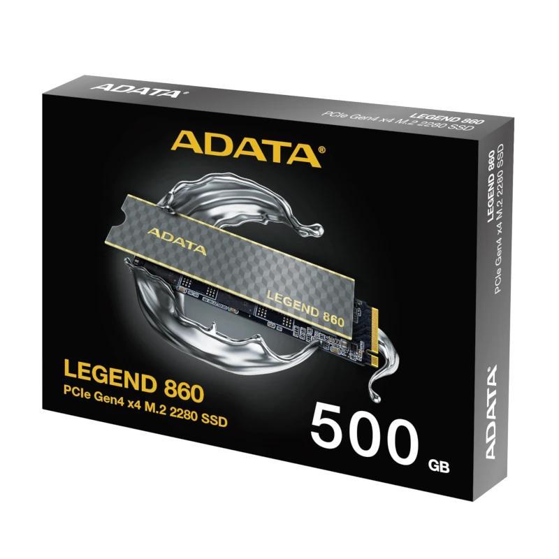 ADATA SSD LEGEND 860 500GB PCIe Gen4x4 5000 MB-s