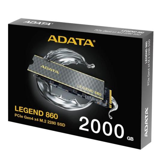 ADATA SSD LEGEND 860 2TB PCIe Gen4x4 6000 MB-s