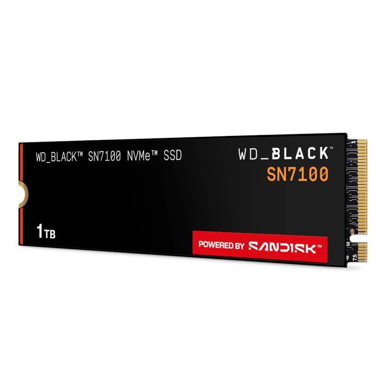 WD Black SN7100 SSD 1TB PCIe Gen4x4 7250MB-s
