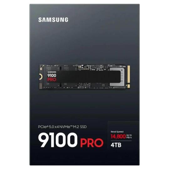 Samsung 9100 PRO SSD 4TB PCIe 5.0 14800 MB-s