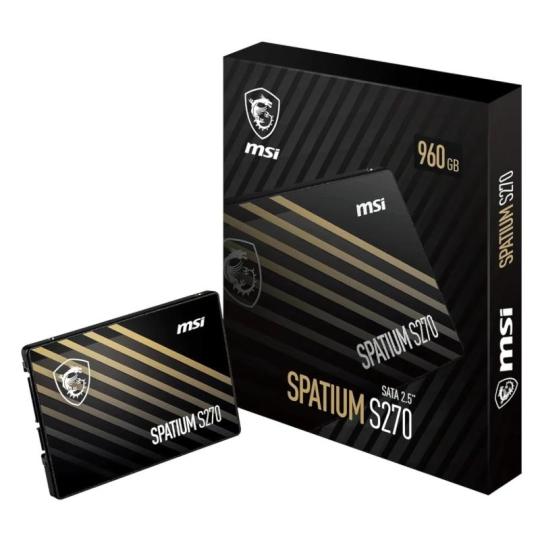 MSI SSD Spatium S270 960Gb 2.5" Sata 3 6Gbps
