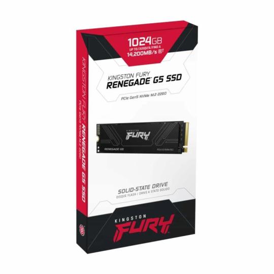 Kingston Fury Renegade G5 SSD 1TB PCIe5.0 14200M-s