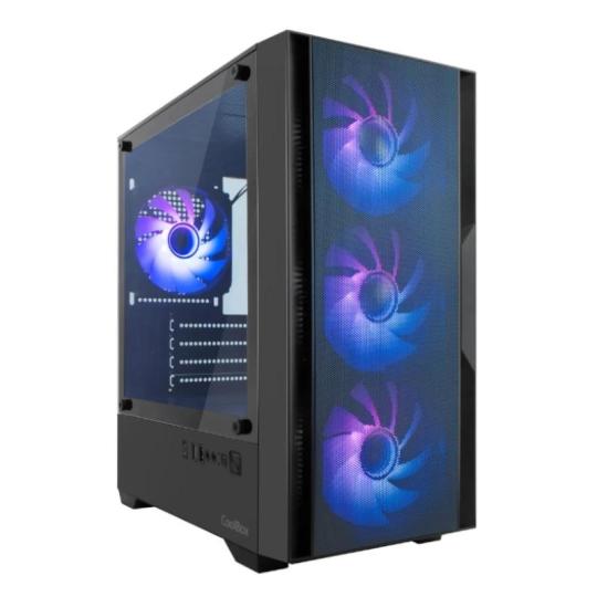Coolbox Caja Gaming MATX GM200 F.Mesh S.FTE ARGB N