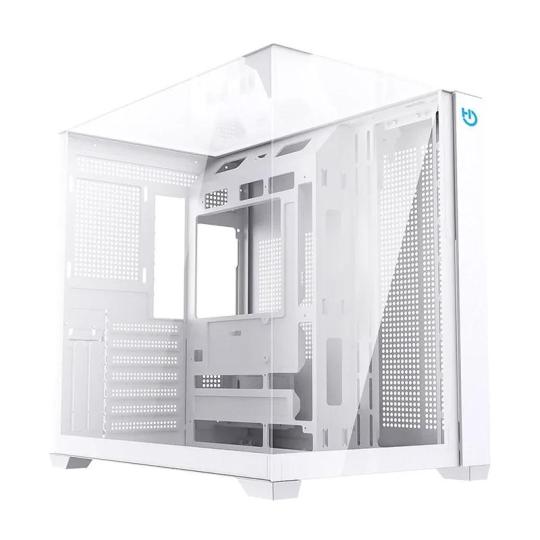 Hiditec Caja ATX Gaming Sky White USB 3.1 TYPE-C