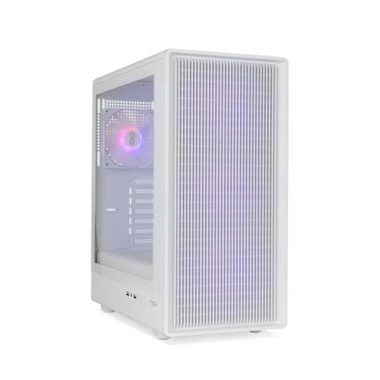 NOX Semitorre INFINITY IOTA ARGB Blanco USB 3.0