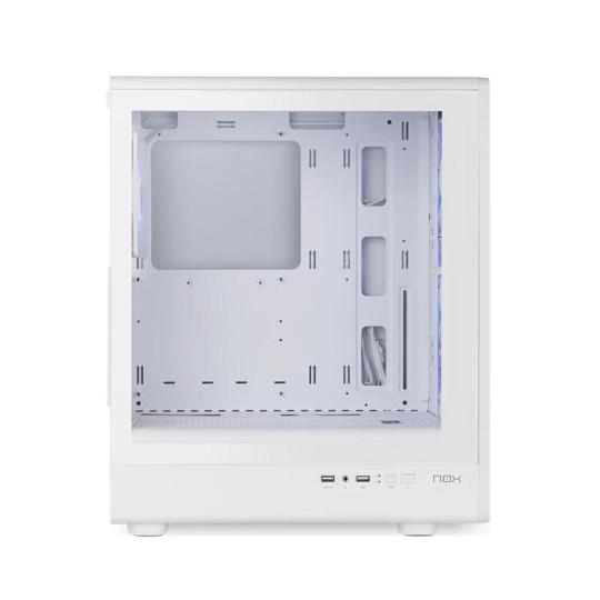 NOX Semitorre INFINITY IOTA ARGB Blanco USB 3.0