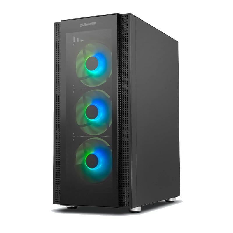 NOX Semitorre HUMMER AERO Hyperflow ARGB Negro