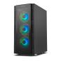 NOX Semitorre HUMMER AERO Hyperflow ARGB Negro