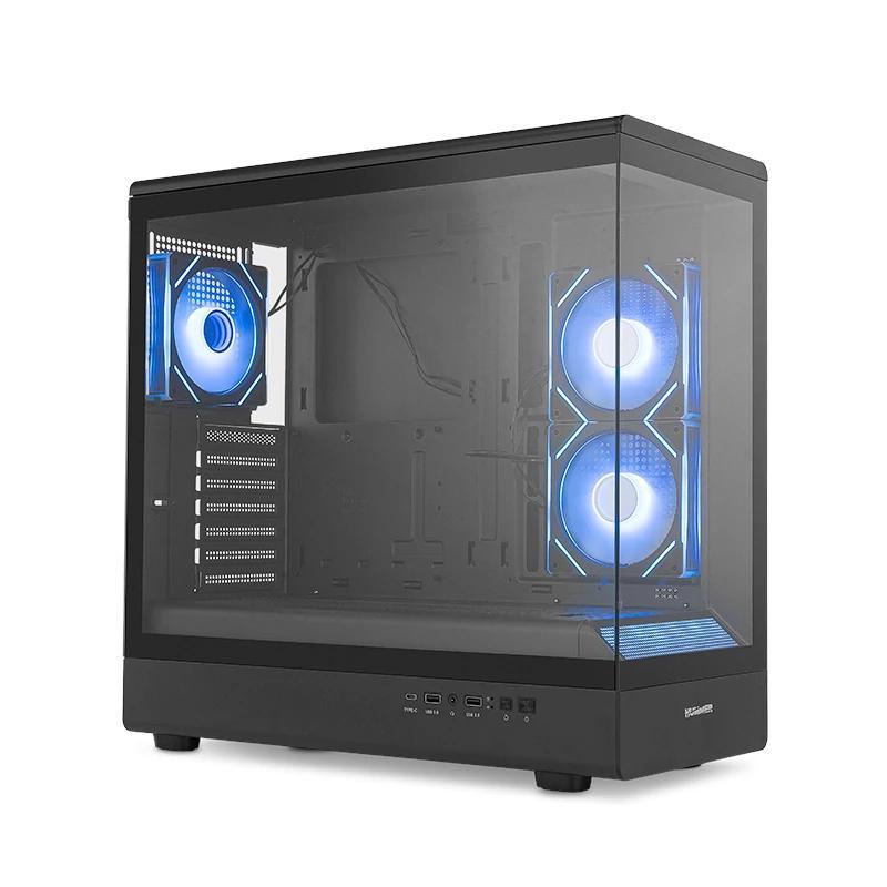 NOX Semitorre HUMMER SIGNAL Frameless ARGB Negro