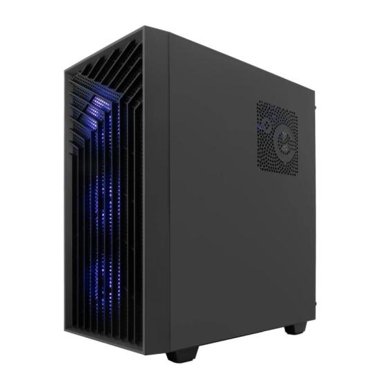 Coolbox Caja Gaming ATX GA300 GRIDLINE Black
