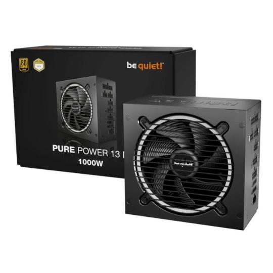 be quiet! Fuente PURE POWER 13M 1000W 20+4 pin ATX