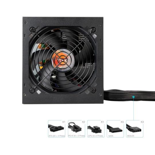 Tooq Fuente Alim.TQHELIOS-650SP 650W 80+ Bronze