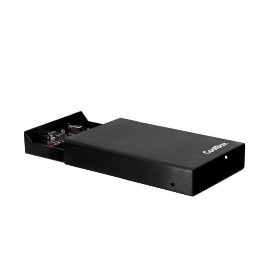 Coolbox Caja HDD 3.5" SCA-3533 USB3.0 Negra Alum