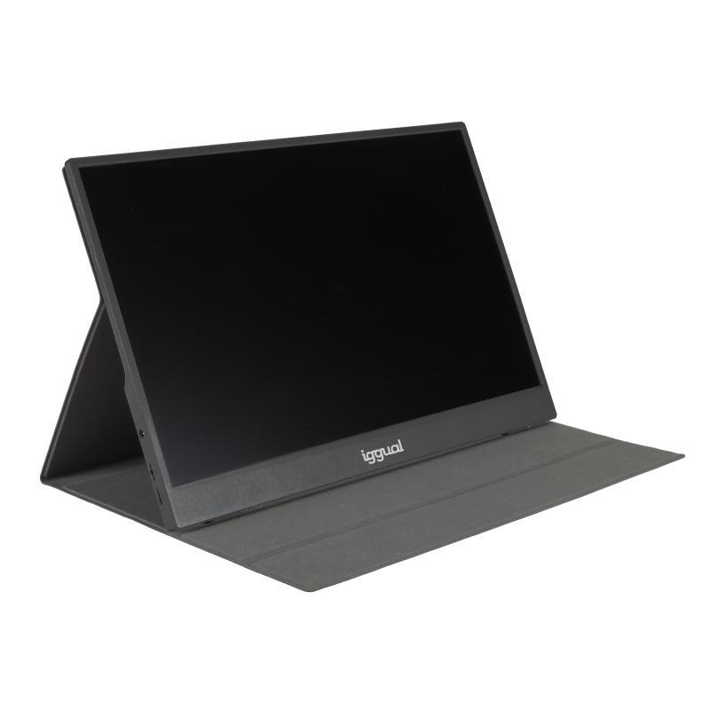 iggual Monitor portátil 15,6" IPS FHD USB-C funda