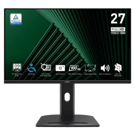 MSI MP275PG Monitor 27"100h VGA HDMI DP  MM AA