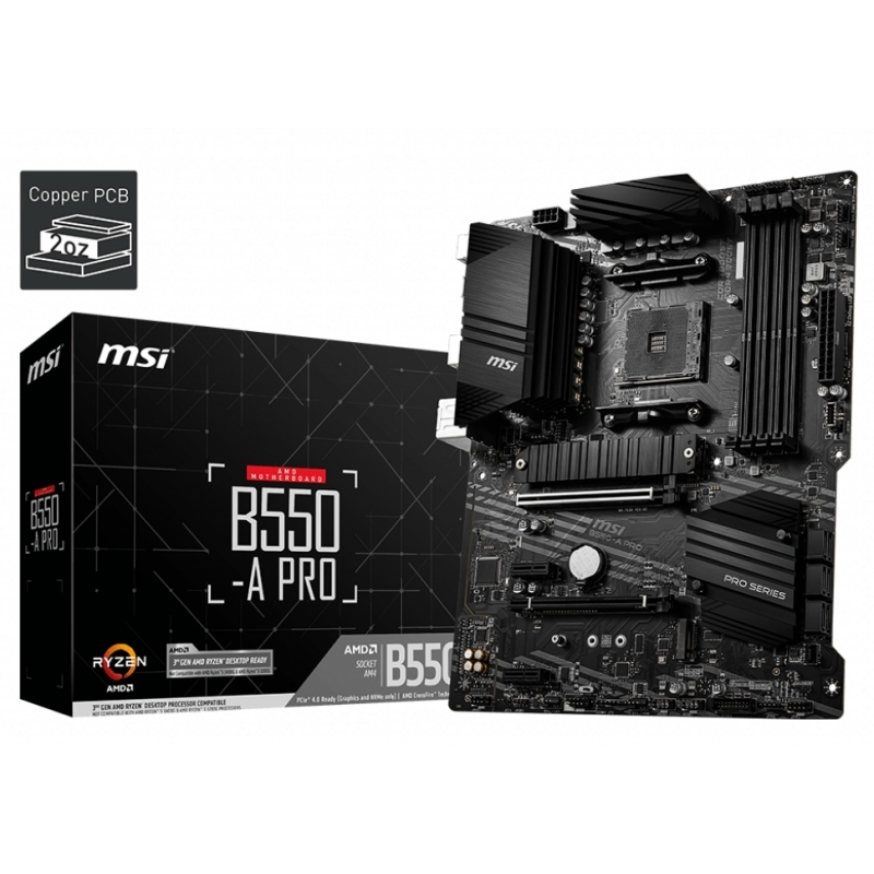 MSI Placa Base B550-A PRO ATX AM4