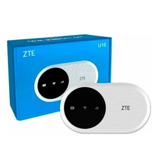 ZTE U10 Router Móvil LTE 4G WiFi6 SIM Blanco