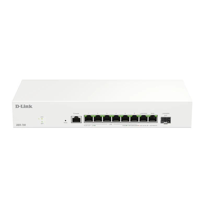 D-Link DBR-700 Router 7x2.5G 1X2.5 WAN 1x2.5 SFP