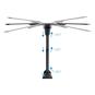 Tooq LP6055TN-B Soporte TV Incl/gira 23"-55" 3Piv