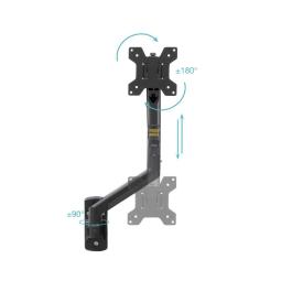 Tooq Soporte Pared LP1334TNR-B 1 brazo 13-34 Negro