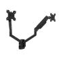 Tooq Soporte Pared LP1434TNR-B 2 brazo 13-34 Negro