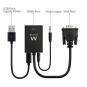 EWENT EW9866 Adaptador Vga/Hdmi con Audio