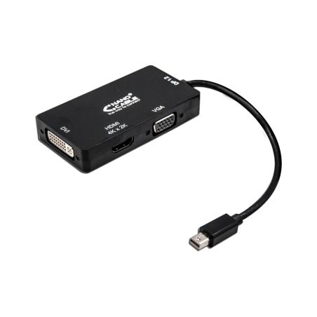 Nanocable Conversor Mini Displayp/VGA/DVI/HDMI 3E