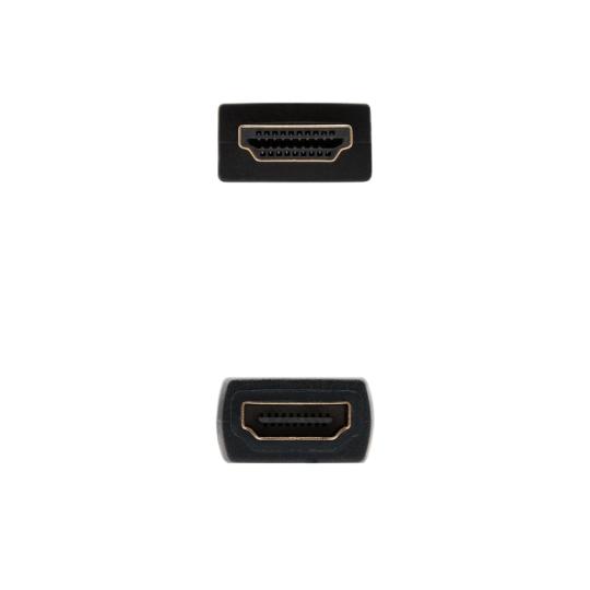 Nanocable Cable HDMI Prolongador V2.0  2M