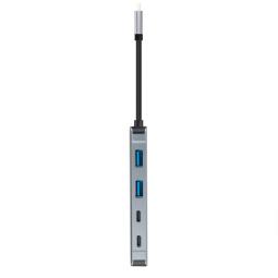 Nanocable Hub USB-C 2xUSB-A+2xUSB-C+HDMI+USB-C PD