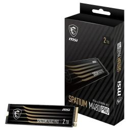 MSI SSD M480 PRO 2tb PCIe 4.0 NVMe 7400 Mb-s