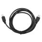 Gembird Cable USB 2.0 Tipo A/M-B/M 1.8 Mts Negro