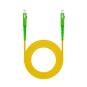 Nanocable Cable fibra SC/APC LSZH Amarillo 1m